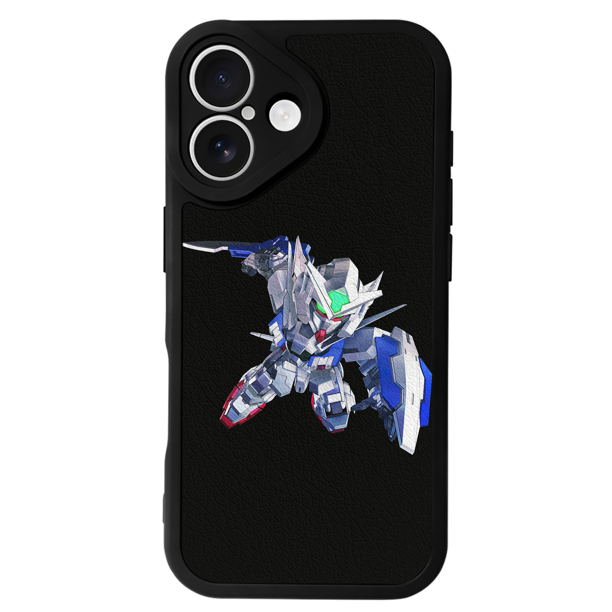 （画像用） 機動戦士ガンダム Mobile Suit Gundam 【iPhone 16シリーズ対応】シリコンスマホケース（レザー調） 材質：シリコン